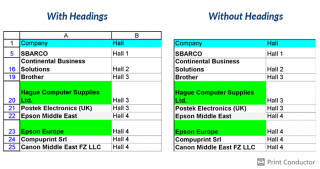 print conductor saving document list