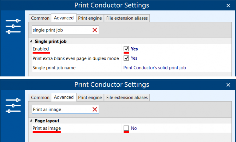 where is print conductor in acrobat